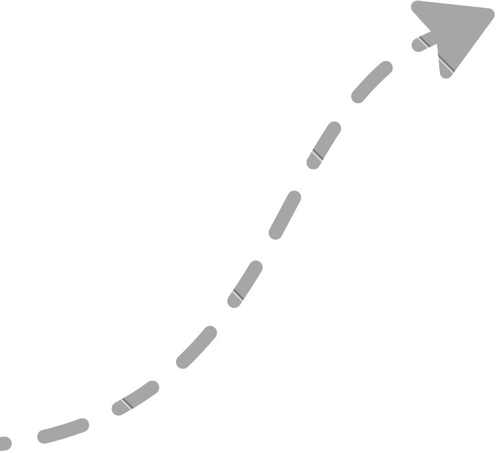 Decorative arrow pointing to the left
